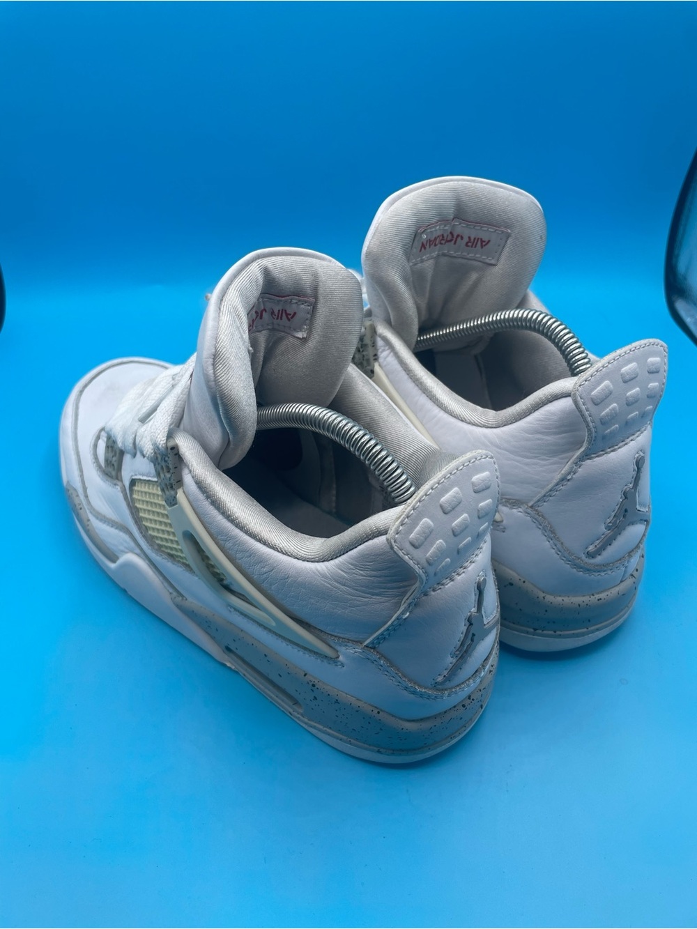 Nike Air Jordan 4 Retro White Oreo - Picture 3 of 4